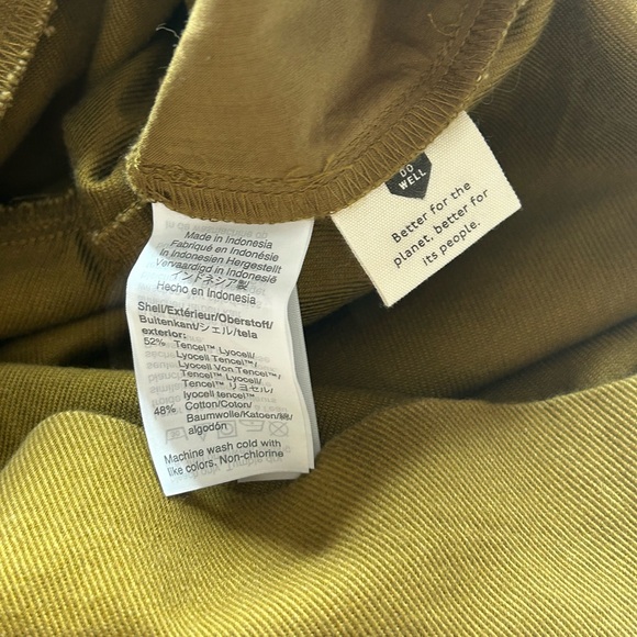 Madewell NWT Belted Safari Romper Distant Olive Sz L Gorpcore Utility Gamine - Picture 6 of 10